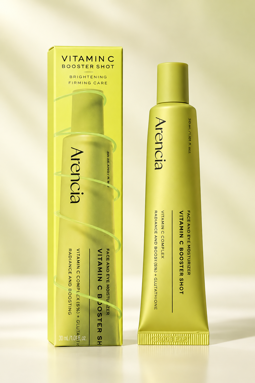 Arencia Vitamin C Booster Shot 30ml | Vitamin C Face & Eye Moisturizer