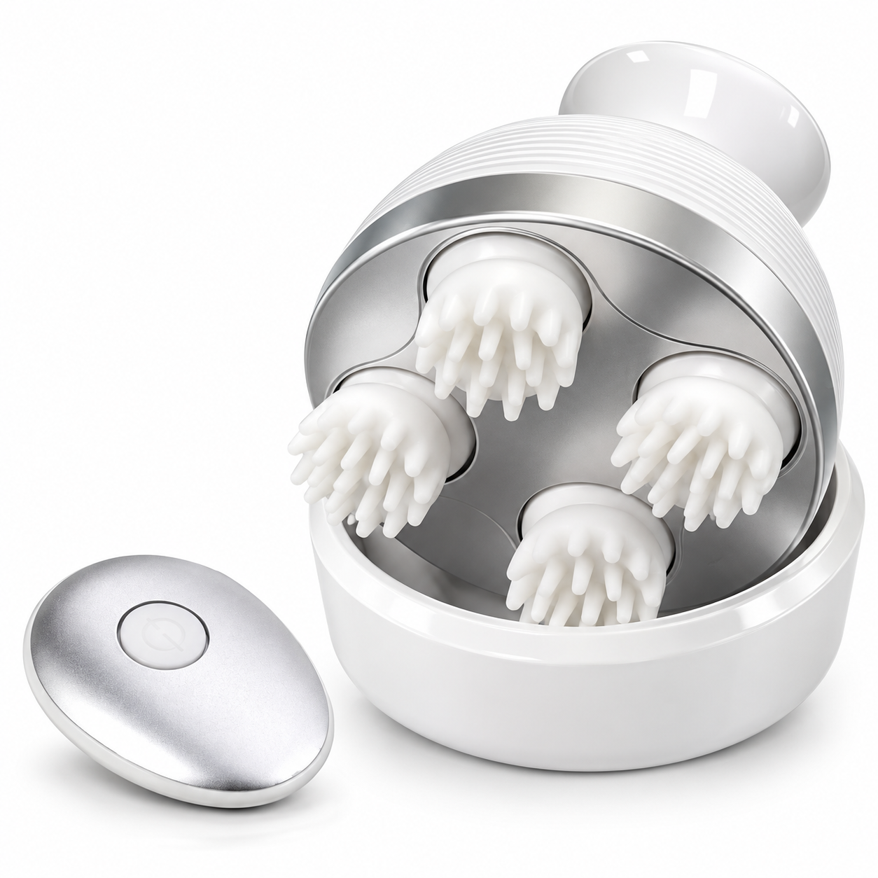 Electric Scalp Massager with Multiple Massage Heads - Image 4