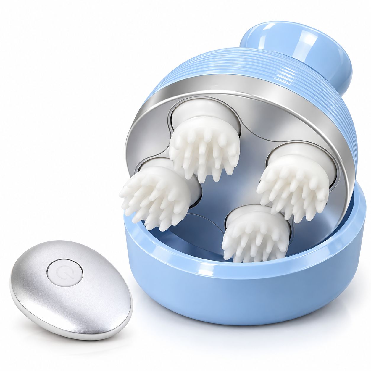Electric Scalp Massager with Multiple Massage Heads - Image 3
